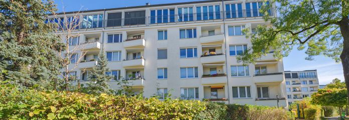 Lichte penthousewoning met 3 kamers in Westend incl. parkeerplaats – Außenansicht