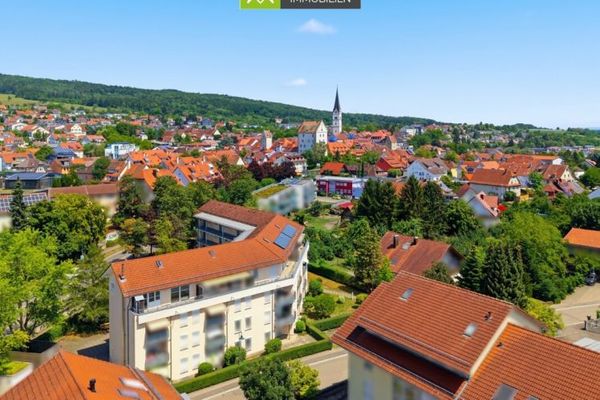 360° I Appartamento di 2 locali senza barriere con balcone, ascensore e progetto abitativo ben studiato a Markdorf