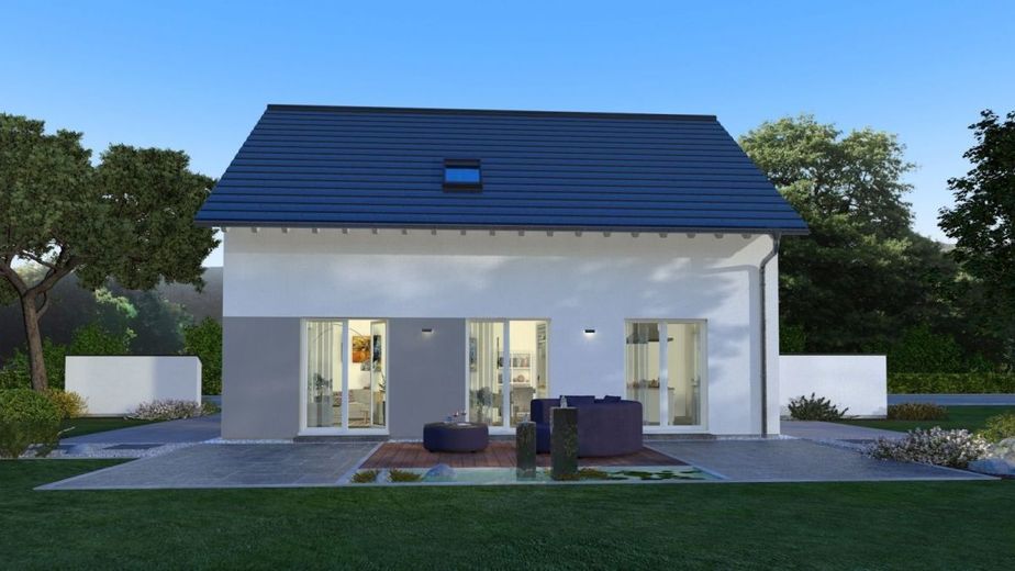 KLASSISCHER GRUNDRISS - GROSSZÜGIGES HAUS – Ansicht Garten