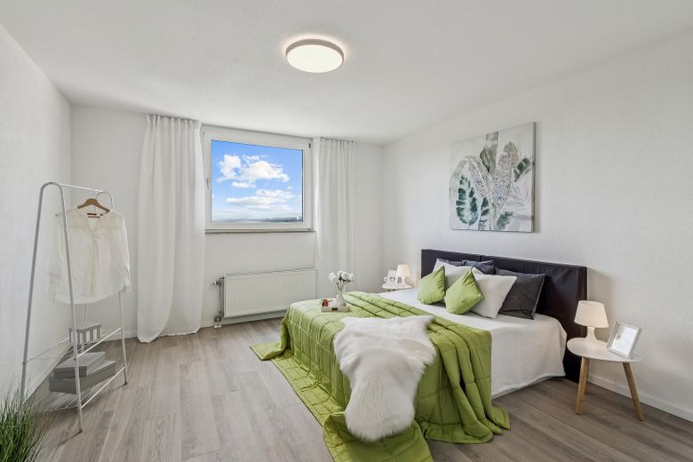 Affascinante appartamento vicino all’università, senza provvigione (foto originali) – Schlafzimmer