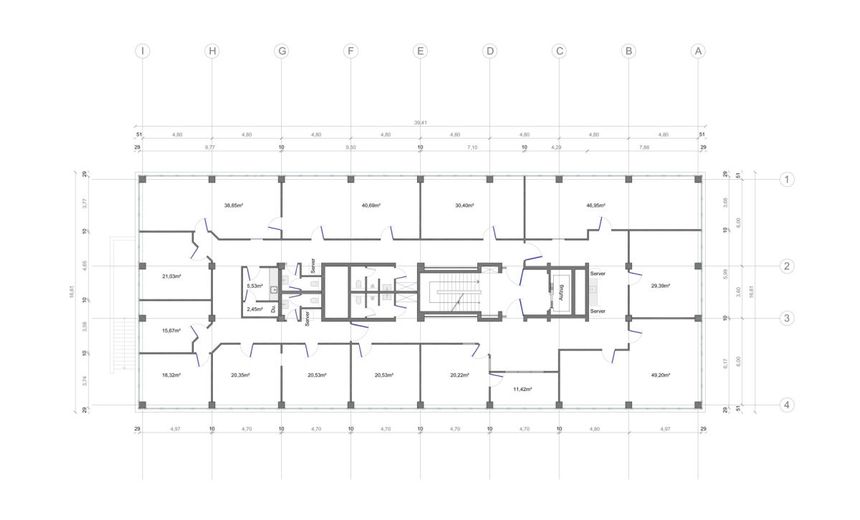 ATIK: Penthouse mit Dachterrasse in zentraler Lage mit exzellenter Verkehrsanbindung- provisionsfrei – Grundriss