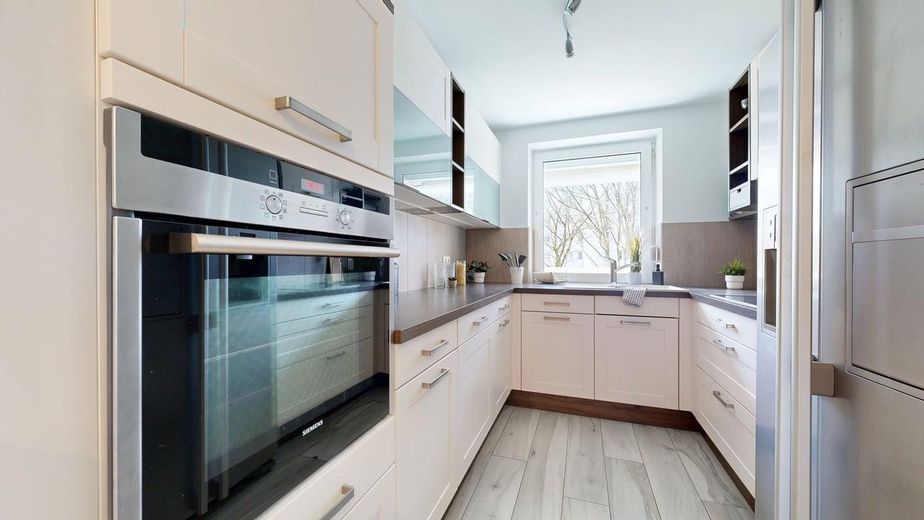 3 Zimmer Wohnung in Haar – ideal für Paare & kleine Familien – Küche Bild 1