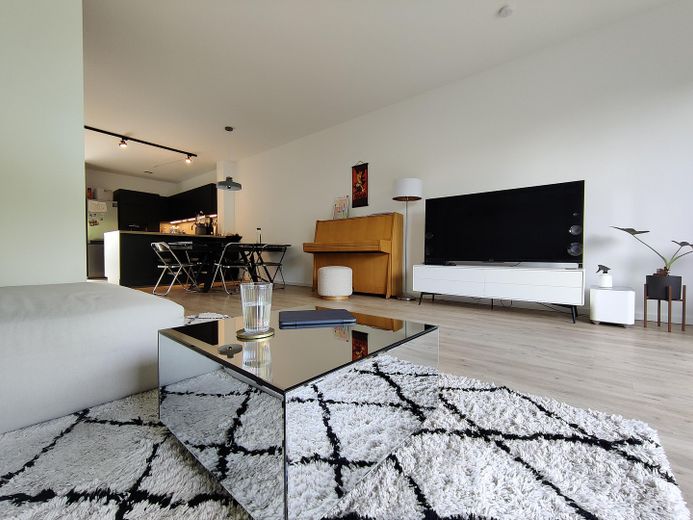 Wohnzimmer Blick ins Esszimmer