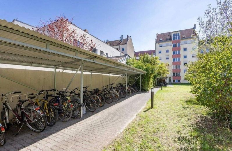Innenhof / Fahrradstellplätze