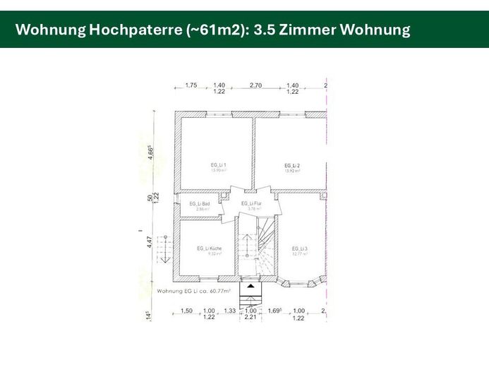 Pierwsze zasiedlenie po remoncie: dochodowy dom trzylokalowy w poszukiwanej lokalizacji przy Schlossberg – Zdjęcie 4