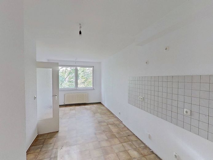 Ampio appartamento di 3 locali con BALCONE e pianta ben studiata a Duisburg-Neumühl – Ansicht I: Küche