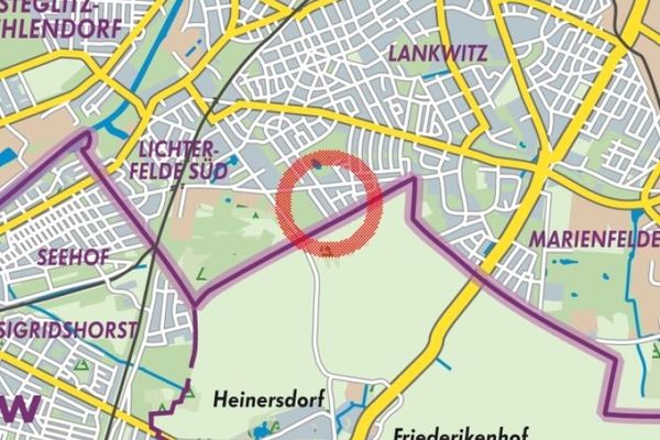 IMMOBERLIN.DE - Vorzügliches Baugrundstück in Topausrichtung & Wohlfühllage mit Baugenehmigung