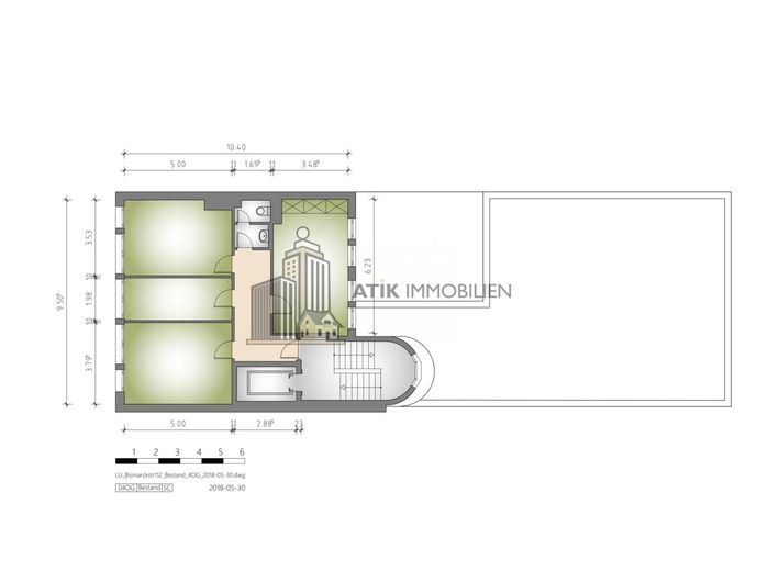 ATIK: Moderne Büroflächen in der Fußgängerzone - provisionsfrei – Grundriss