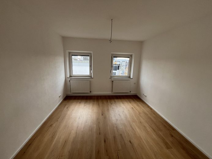 Zentrumsnahes WG-Zimmer mit Münsterblick – Zimmer Gesamtansicht 
