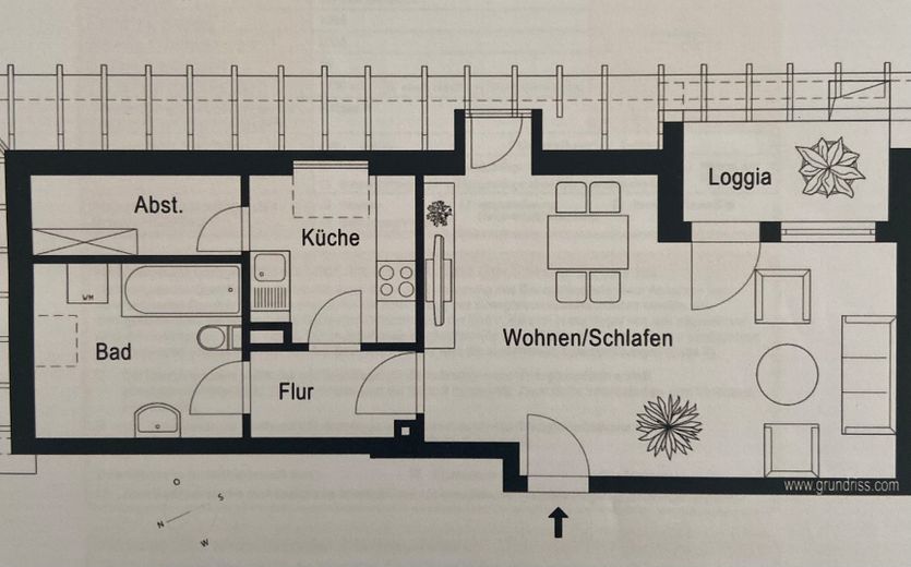 Spacious 1st floor apartment with loggia – Foto 4