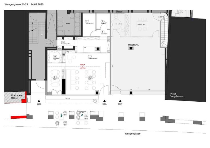 Topausgestattete Gastronomie-/Gewerbefläche in Zentrumslage – Foto 17