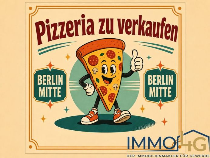 Rilevare una pizzeria alla moda con concessione parziale in una posizione privilegiata molto richiesta nel quartiere Mitte di Berlino – Foto 1