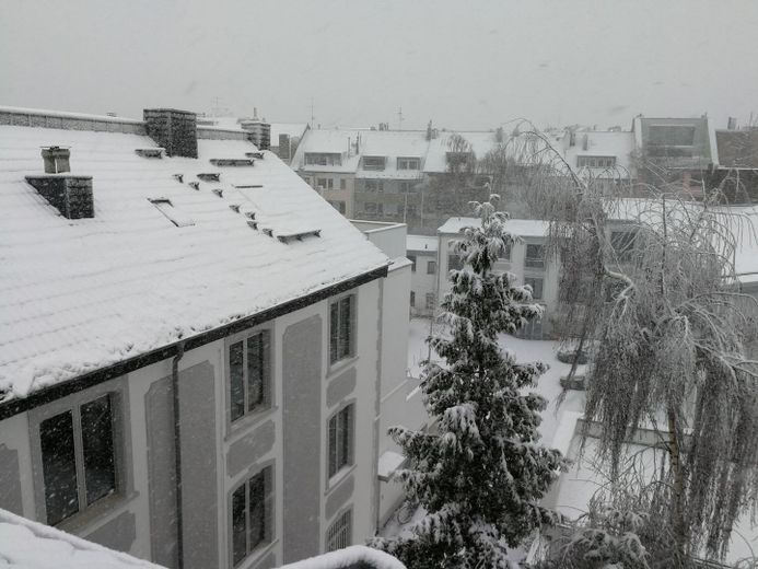 Ausblich nach hinten vom DG