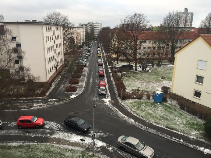 Ausblick vom Balkon