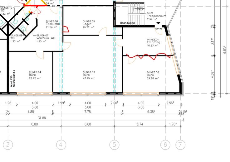 158 qm moderne flexible Büroflächen nur 800 m vom Flughafen - provisionsfrei - – Foto 3