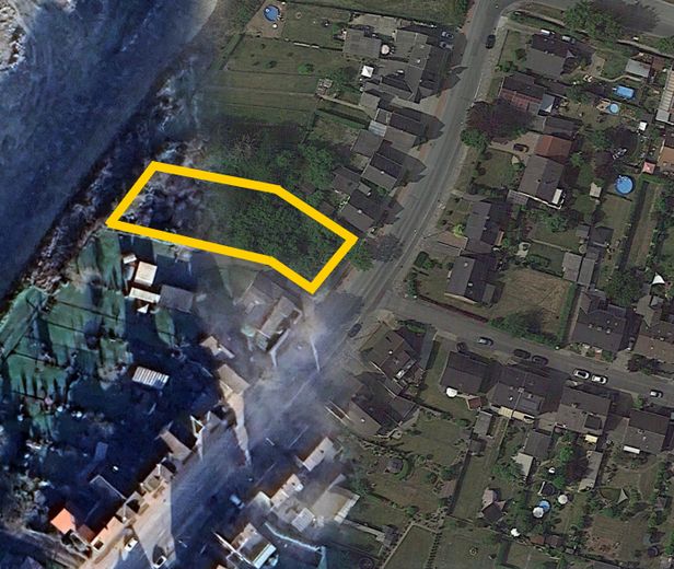 MFH-Baugrundstück in guter Nachbarschaft - Flexible Entwicklungsmöglichkeiten nach §34 BauGB – Auszug Google Earth