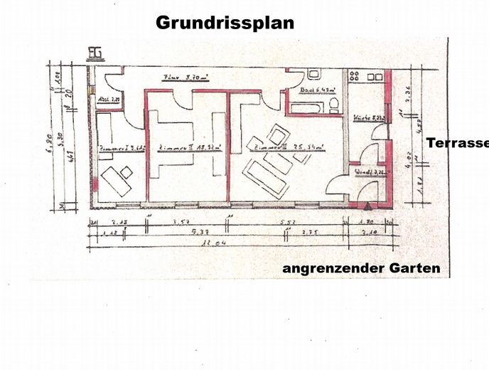 Wohnung im EG mit Terrasse und Gartenzugang – फोटो 10
