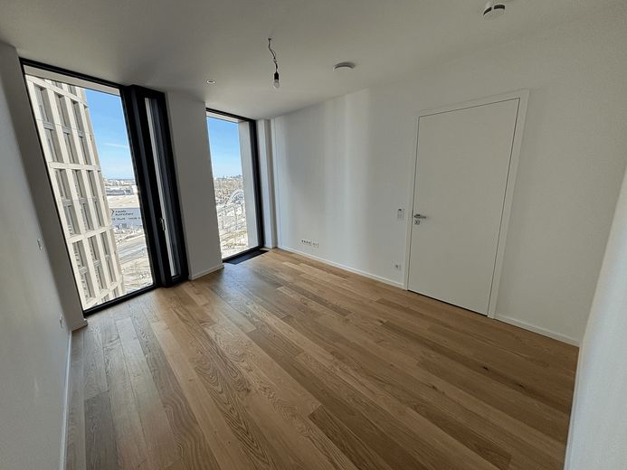 شقة فاخرة مع تبريد نشط، لوجيا وتراس على السطح – حي هافنبارك – Schlafzimmer