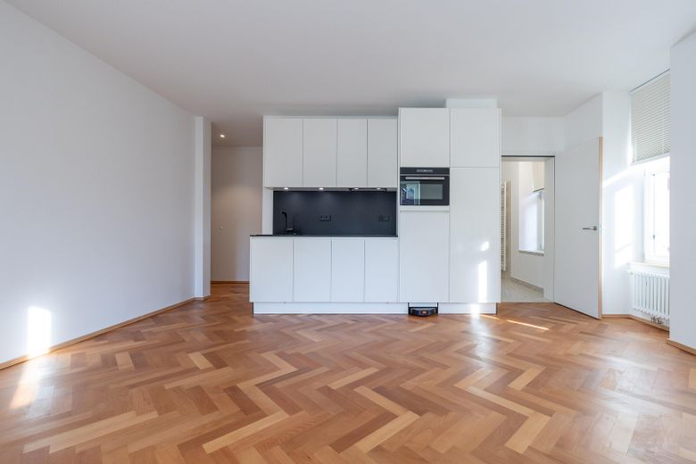 1 ZiKB Terrasse - Wohnen im LöwenBau - E1-W01, 43 m² - 850 € FLAT (inkl. Betriebsk) – Einbauküche