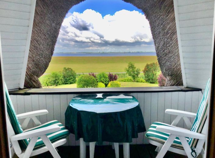 Loggia im Obergeschoss