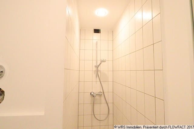 WRS Immobilien - 1 Zimmer Wohnung in Bornheim mit Balkon und Kochnische - Erstbezug nach Sanierung – Duschkopf