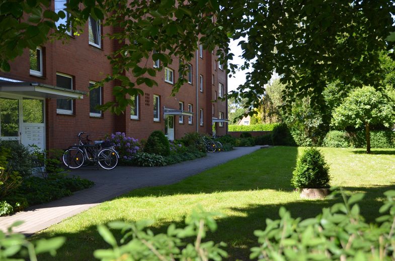 Grundstück vor dem Haus 
