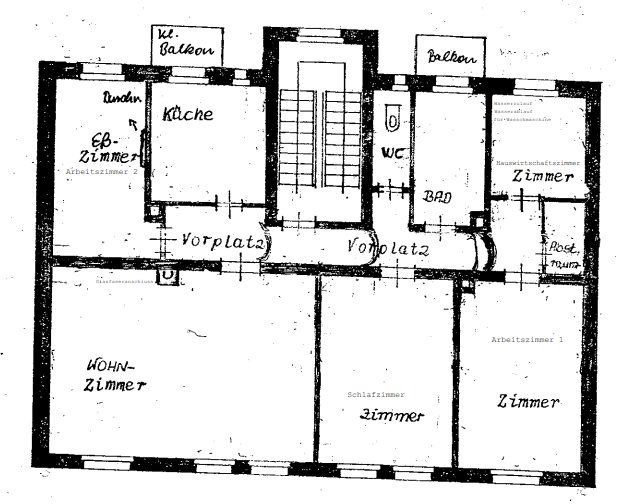 Geräumige 5-Zimmer-Wohnung in Toplage - einziehen und wohlfühlen – Grundriss