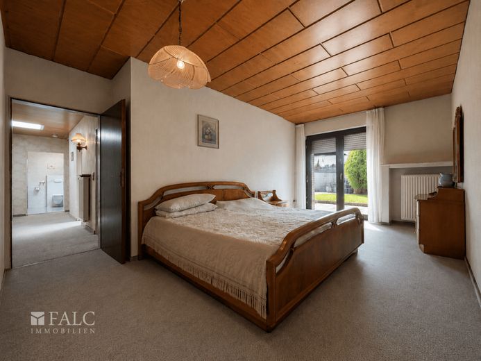 Bungalow mit Garten in ruhiger Wohnlage von Dorsten-Hardt – Schafzimmer