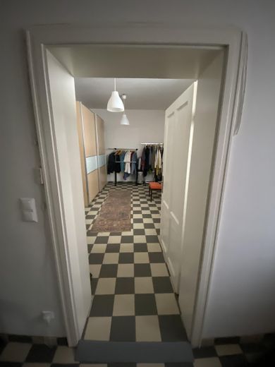 Großzügiges historisches Landhaus mit Studioatelier - familienfreundlich, Nähe Berlin, See & Wald – Ankleidezimmer, EG, Whg 1