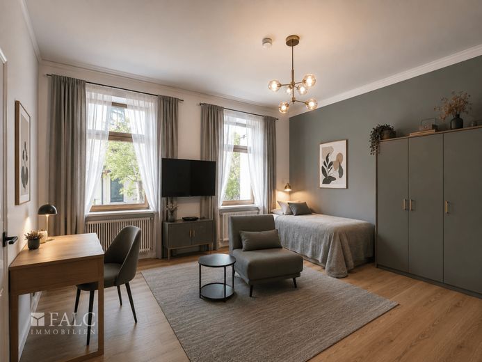 *Historisch und gemütlich mit viel Platz* - FALC Immobilien – Bsp. EG Gästezimmer