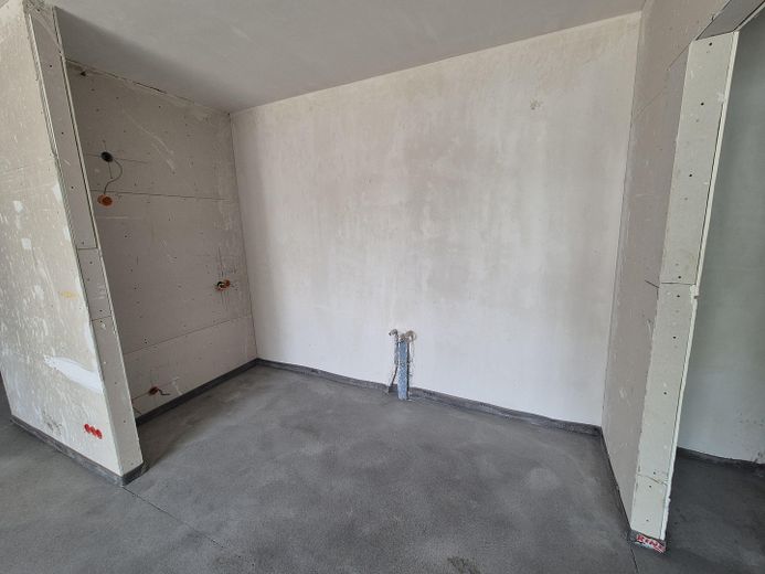Wohnung im Bau, stadtnah im Hafenquartier Graf Bismark mit Balkon am Yachthafen/Kanal für 2 Personen – Küchenbereich Whg. 28