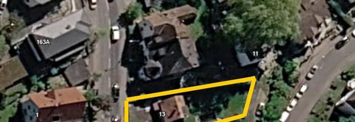 Wiesbaden-Biebrich: 499 m² Südhanggrundstück – Abbruch genehmigt, provisionsfrei – Lage