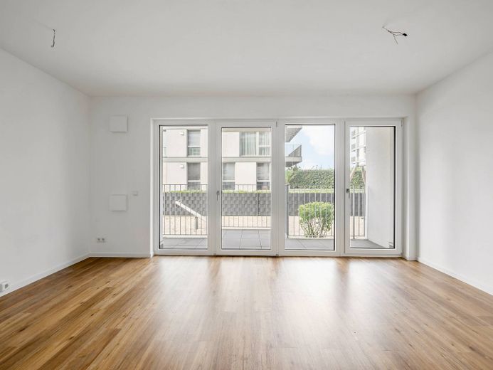 Moderne 3-Zimmer-Wohnung mit Einbauküche und Balkon in Bremen! – Ansicht III: Wohn- und Esszim…