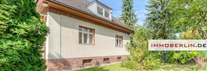 IMMOBERLIN.DE - Bella casa unifamiliare/bifamiliare da ristrutturare con giardino esposto a sud-ovest