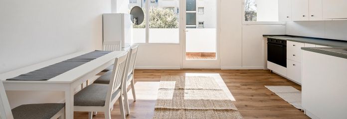 Wohnzimmer und Küche
