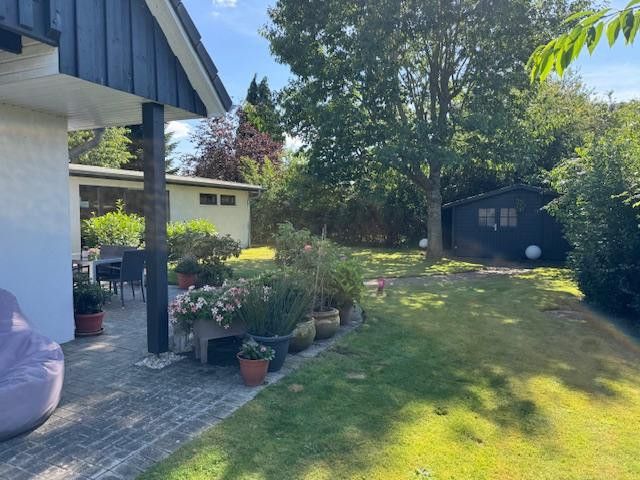 Garten und Schuppen