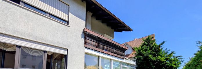 Zentral in Goldbach mit viel Platz für die ganze Familie – Außenansicht Garten