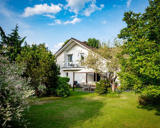 Haus vom Garten