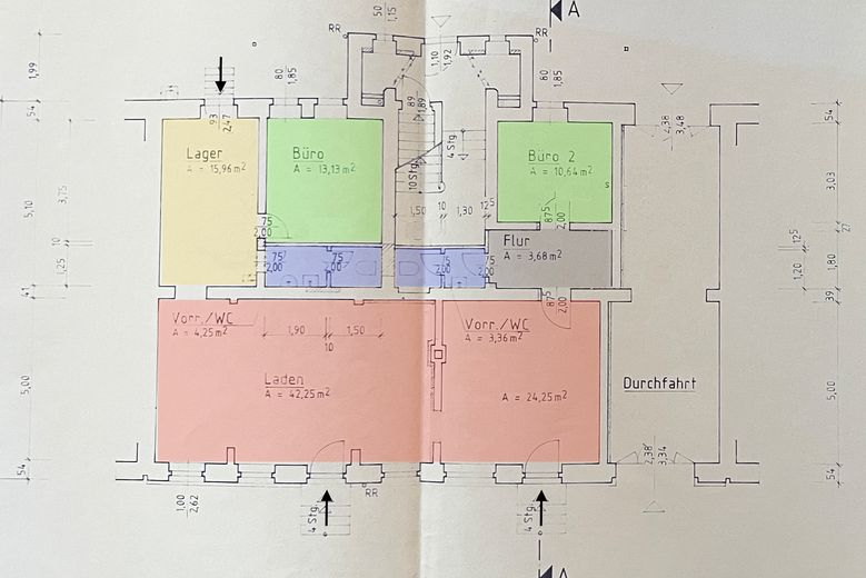 مساحة تجارية ذات موقع جذاب على أطراف Kaßbergs – Grundriss