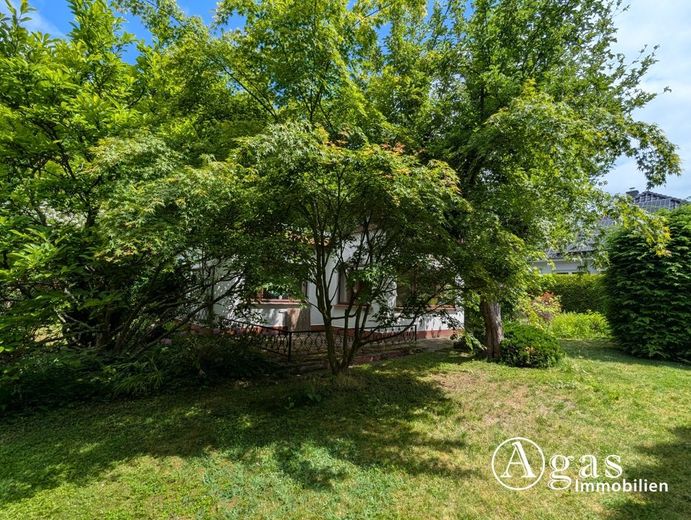 Sonniges Baugrundstück mit Ferienhaus und Garage - direkte Waldrandlage in Melchow – Garten