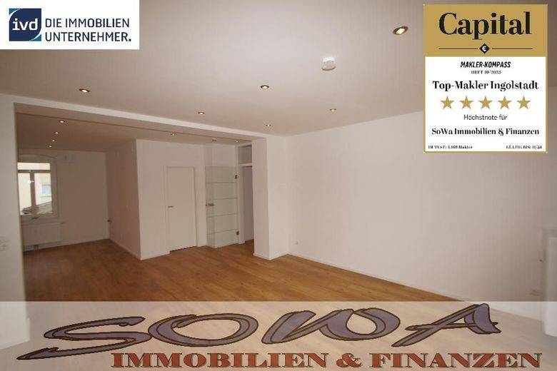 Zentrumsnahe großzügige, gut geschnittene 3 Zimmer Wohnung mit 2 Balkonen und Aufzug im Haus in einer guten Lage in Neuburg - Ein Objekt von Ihrem Immobilienpartner SOWA Immobilien und Finanzen – Bild 1