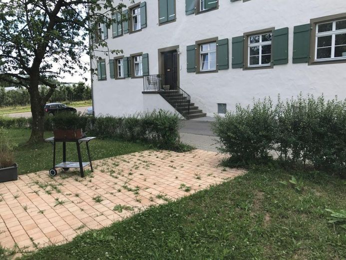 Grillplatz direkt vor der Whg