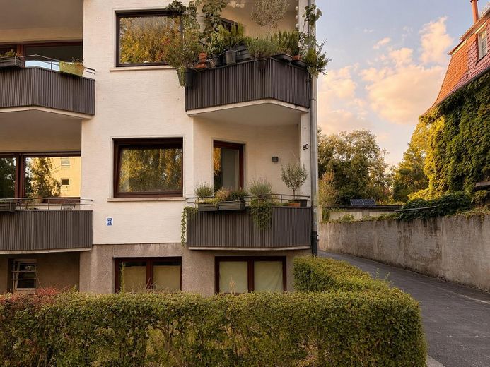Helles, frisch saniertes 1-Zimmer-Apartment mit Balkon in Bessungen – Außenansicht