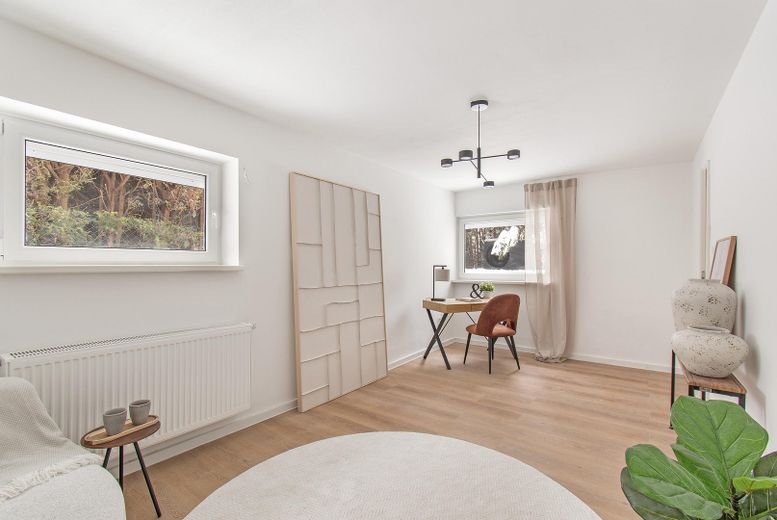 Souterrain Schlafzimmer