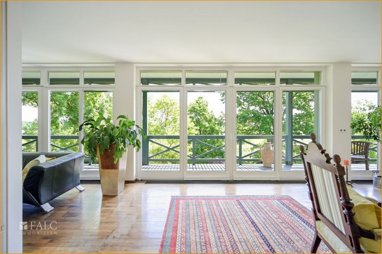 EG Lesezimmer Blick Veranda