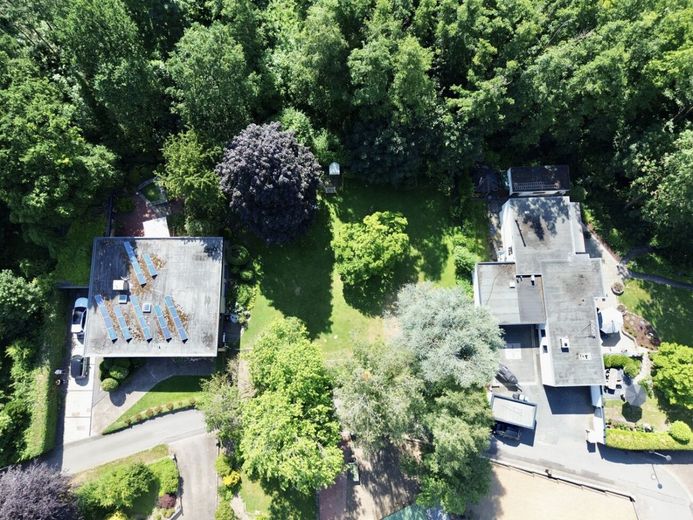 Idyllisch und naturnah: Attraktives Baugrundstück in Bad Oeynhausen - Wulferdingsen – Vogelperspektive