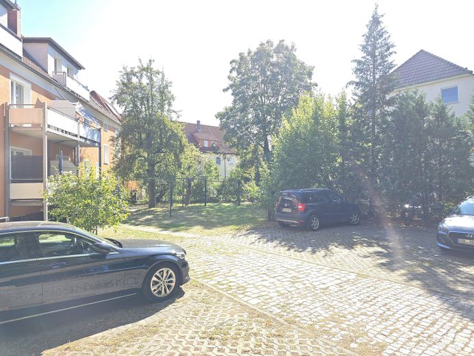 Edificio plurifamiliare con 10 unità abitative nel quartiere delle ville di Stendal – Garten, Freifläche, Hof