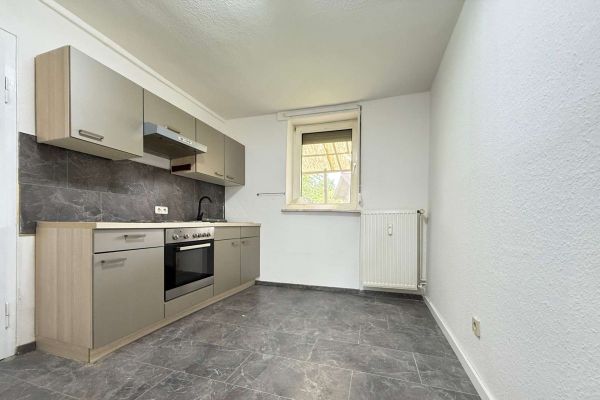 ***Vogelbeck - 2 Zimmer Erdgeschosswohnung mit Einbauküche, Gartennutzung und Keller***