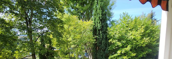 *** super schöne 2 Zi-Wohnung mit Balkon in Aeschach-Lindau ALLES NEU *** – Blick vom Balkon