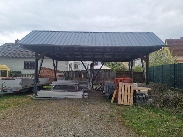 Doppel-Carport